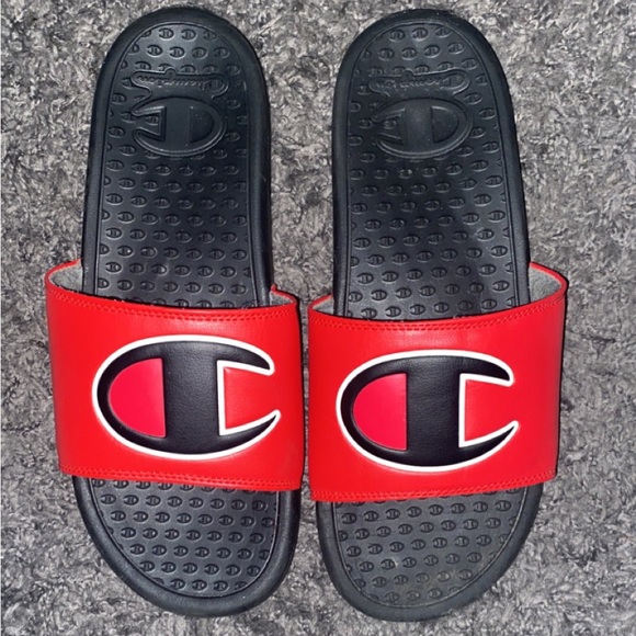 Red Champion Slides - Picture 1 of 2